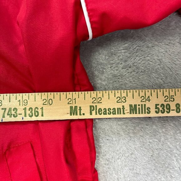 Vintage 58 Sports University of Georgia Bulldogs Windbreaker Medium‎ Red 1/4 Zip - Picture 6 of 14